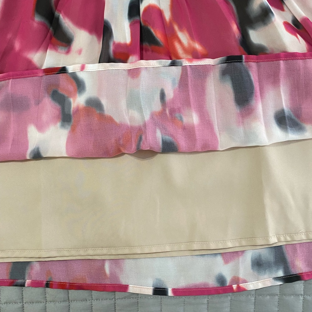Ann Taylor LOFT abstract print sleeveless dress NWT - Picture 5 of 6